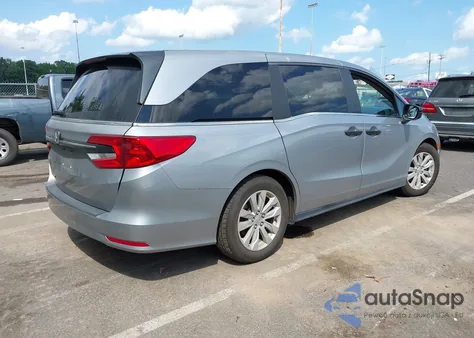 2021 Honda Odyssey Lx из США, поврежденный, VIN 5FNRL6H24MB033341